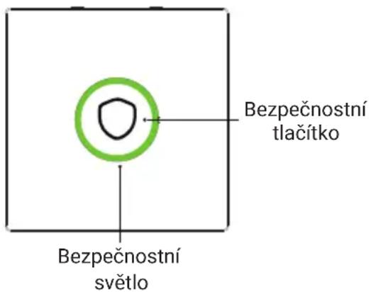 TESLA SecureQ i13 - k) Funkce bezpečnostního tlačítka - 1