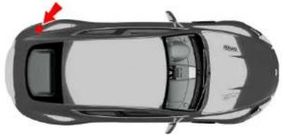 Aston Martin Rapide S (2017) - 車両各部の位置 - 1