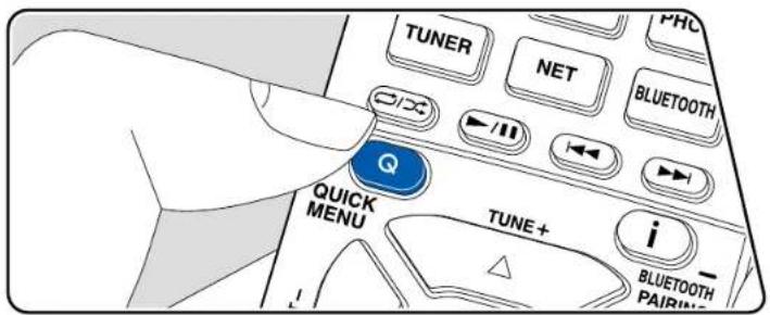 TUNER NET PHC BLUETOOTH QUICK MENU TUNE+ i BLUETOOTH PAIRING