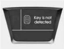 HYUNDAI ix20 (2018) - Key is not detected - 1
