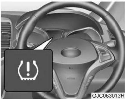HYUNDAI ix20 (2018) - TYRE PRESSURE MONITORING SYSTEM (TPMS) (TYPE A) (IF EQUIPPED) - 1