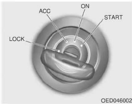 ACC ON START LOCK OED046002