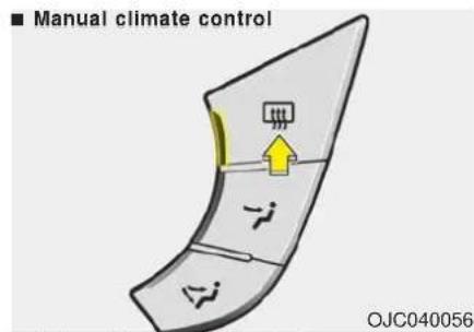 ■ Manual climate control OJC040056