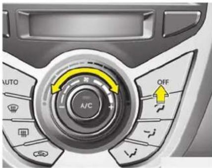 AUTO A/C OFF