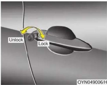 Unlock Lock OYN049006/H