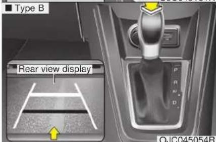 Type B Rear view display OJC045054R