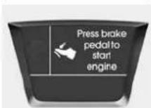 HYUNDAI ix20 (2018) - Press brake pedal to start engine (Automatic transaxle) - 1