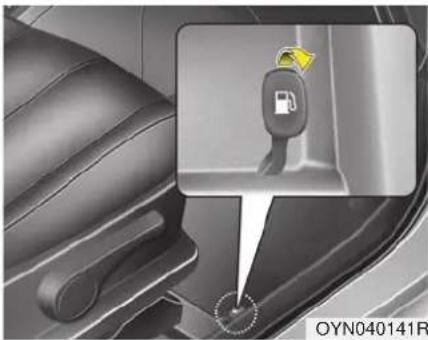 HYUNDAI ix20 (2019) - FUEL FILLER LID - 1