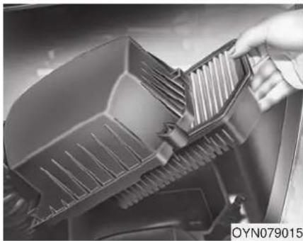 HYUNDAI ix20 (2019) - Filter replacement - 1