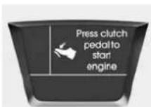 HYUNDAI ix20 (2019) - Press clutch pedal to start engine (Manual transaxle) - 1