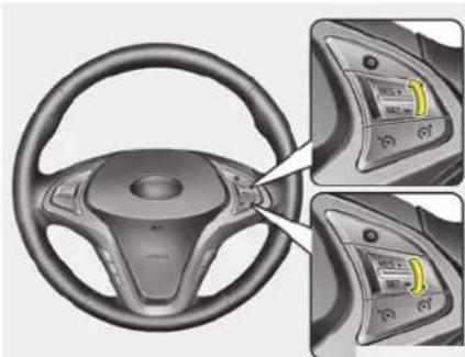 HYUNDAI ix20 (2019) - To set speed limit : - 1