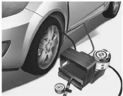 HYUNDAI ix20 (2019) - IF YOU HAVE A FLAT TYRE (WITH TYRE MOBILITY KIT, IF EQUIPPED) (TYPE A) - 2