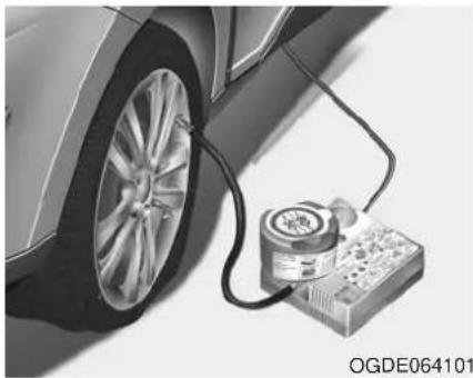 HYUNDAI ix20 (2019) - IF YOU HAVE A FLAT TYRE (WITH TYRE MOBILITY KIT, IF EQUIPPED) (TYPE B) - 2