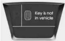 HYUNDAI ix20 (2019) - Key is not in vehicle - 1