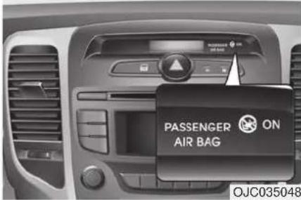 PASSENGER ON AIR BAG OJC035048