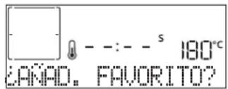 - - - : - - s 180°C ¿ANAD. FAVORITO?