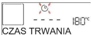 CZAS TRWANIA 180°C