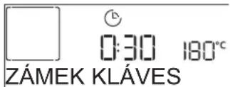 0:30 180°C ZÁMEK KLÁVES