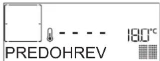 PREDOHREV 180°C