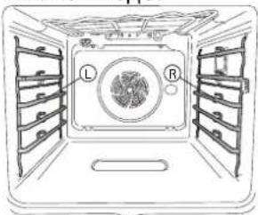WHIRLPOOL WOI98HT2SSMA - ЗНЯТТЯ ТА ВСТАНОВЛЕННЯ НАПРЯМНИХ ДЛЯ РЕШІТКИ - 1