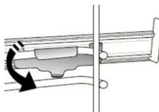 WHIRLPOOL WOI4S8PPM1SB - REMOVING AND REFITTING THE SHELF GUIDES - 2