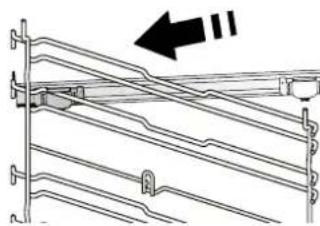 WHIRLPOOL WOI4S8PPM1SB - REMOVING AND REFITTING THE SHELF GUIDES - 1
