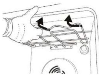 WHIRLPOOL WOI5S8CM1SXA - NOLAIDIET AUGŠEJO SILDELEMENTU - 2