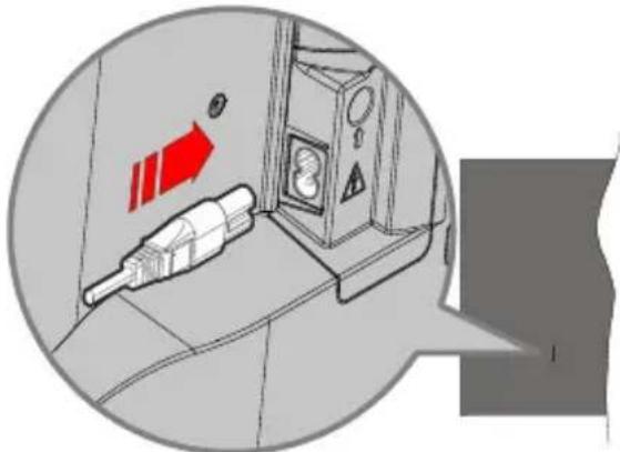 GoGen TVF40M340STWEB - Power Connection - 1