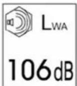 Fieldmann FZD 4014-E - EXPLANATION OF THE INSTRUCTION LABELS ON THE MACHINE - 8