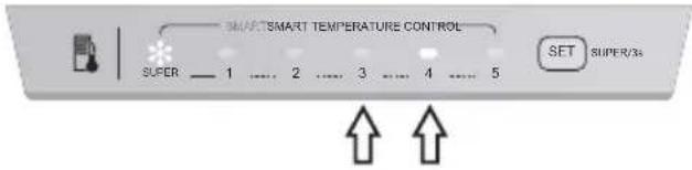 Kluge KCN4326LD - 3.Temperature setting recommendation - 2