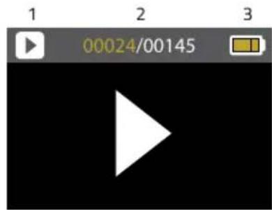 Lamax X3.2 - REŽIM PŘEHRÁVÁNÍ - 1