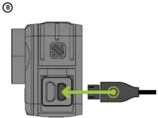 Lamax W9.2 - Ⓐ VLOŽTE MICROSD KARTU DO KAMERY PODLE OBRÁZKU (KONEKTORY SMĚREM K OBJEKTIVU) - 15