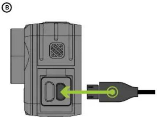 Lamax W9.2 - Ⓐ WŁÓŻ KARTĘ MICROSD DO KAMERY ZGODNIE Z RYSUNKIEM (ZŁĄCZA W KIERUNKU OBIEKTYWU) - 17