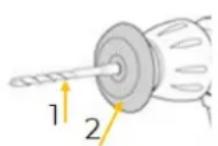 Zipper ZI-BHA1500DN - Staubschutzkappe montieren - 1
