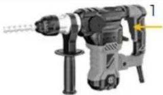 Zipper ZI-BHA1500DN - Switch the machine on and off - 1
