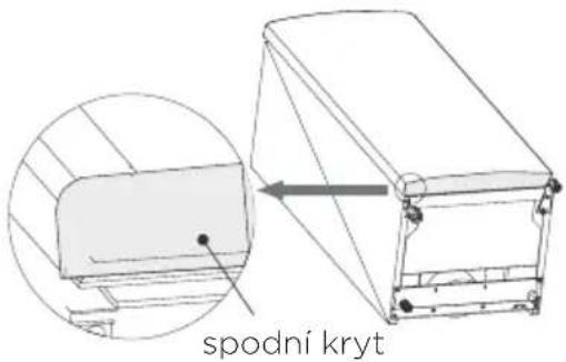 spodní kryt