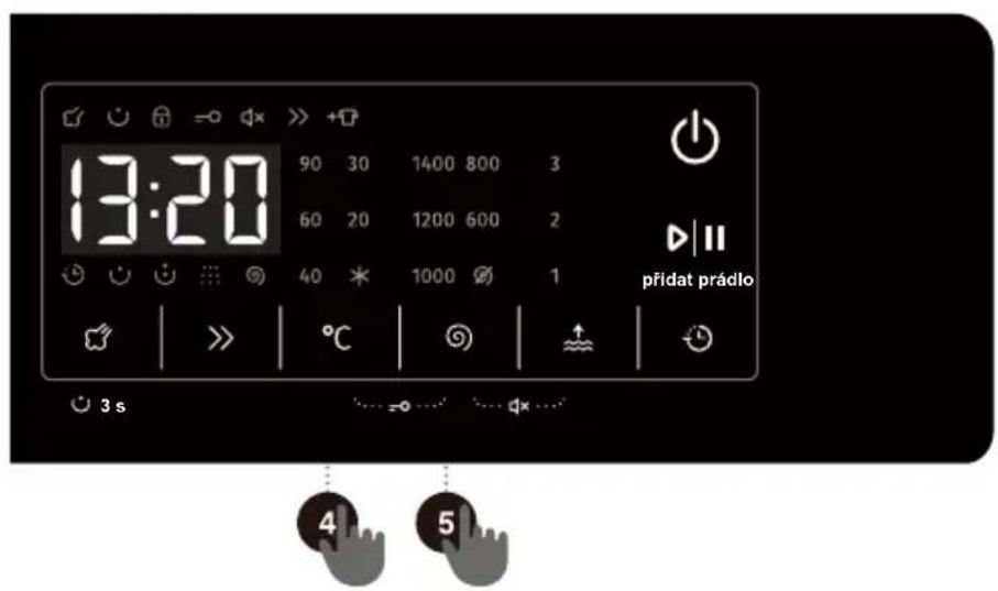 13:20 90 30 1400 800 3 60 20 1200 600 2 40 * 1000 Ø 1 přidat prádlo 3 s 4 5