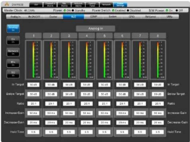 PHONIC DMP808 - ALC - Auto Level Control - 1