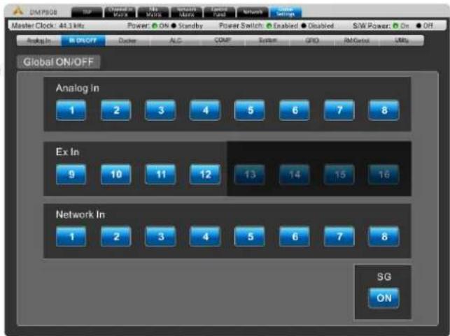PHONIC DMP808 - Global In On/Off - 1