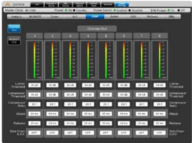 PHONIC DMP808 - Compressor/Limiter - 1
