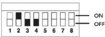 1 2 3 4 5 6 7 8 ON OFF