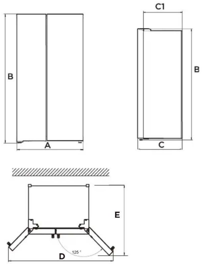 MIDEA MDRS619FIE - VINI RE - 1