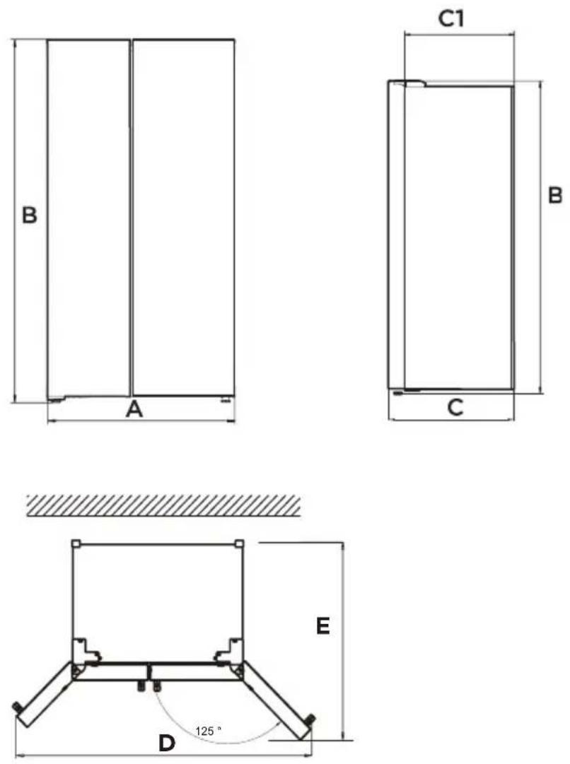 MIDEA MDRS619FIE - ATTENZIONE - 1