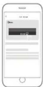 Mobile app interface screenshot showing a login page with Chinese text and a 'OK' button