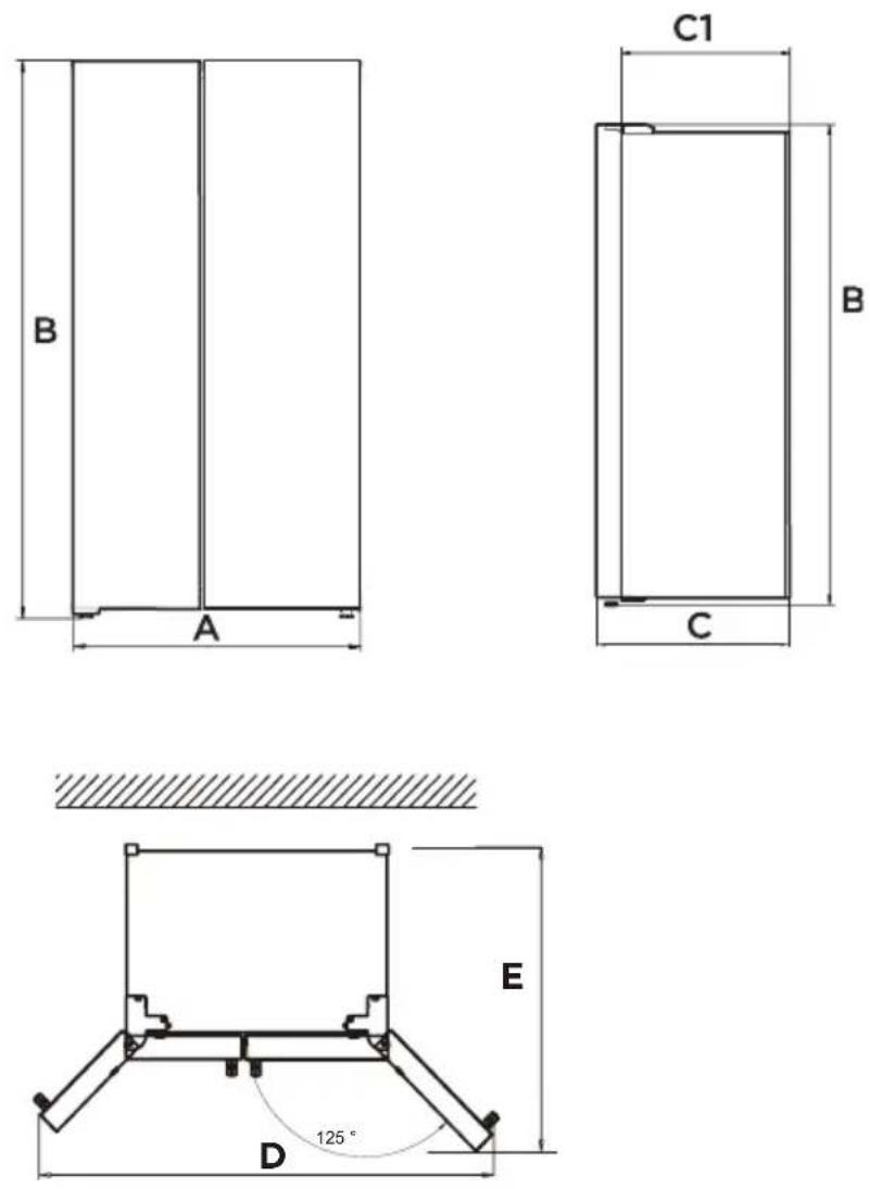 MIDEA MDRS619FIE - ATENTIE - 1