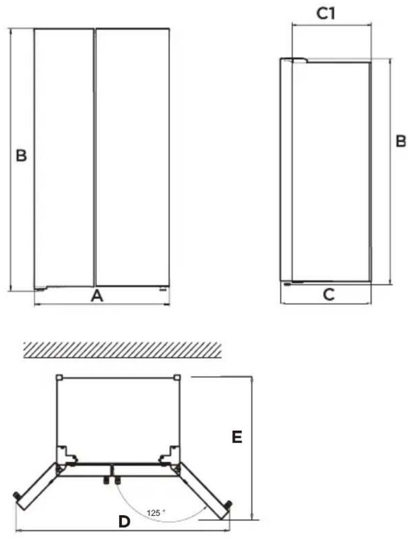 MIDEA MDRS619FIE - ATENTIE - 1
