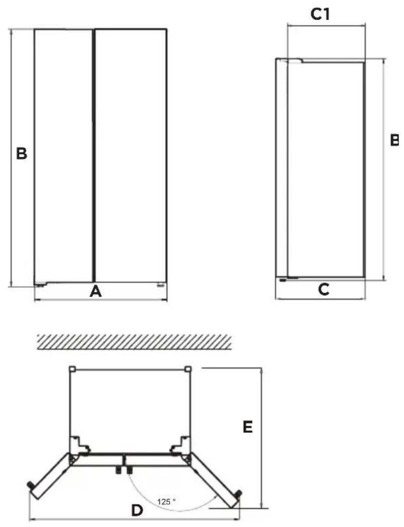 MIDEA MDRS619FIE - ATTENTION - 1