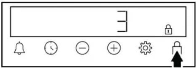 BEKO FBMA61330GXDT - Aktivace zámku tlačítek - 1