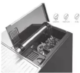 Catler EA 950 - NASTAVENÍ HRUBOSTI MLETÍ - 1