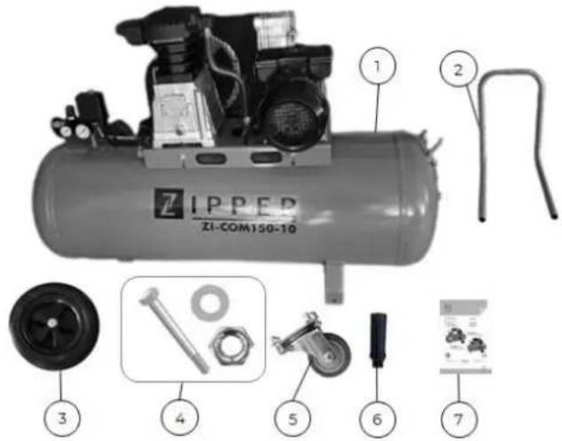 Zipper ZI-COM90-10 - Lieferumfang / Delivery content / Rozsah dodávky / Rozsah dodávky - 1